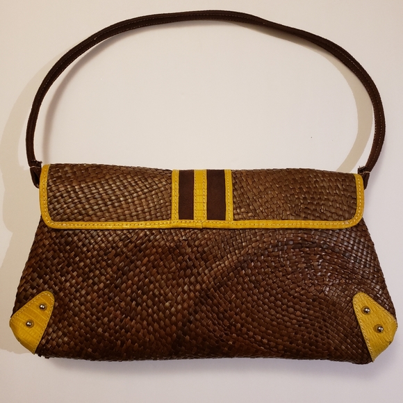 90’s Style Rattan Shoulder Bag - Picture 4 of 5